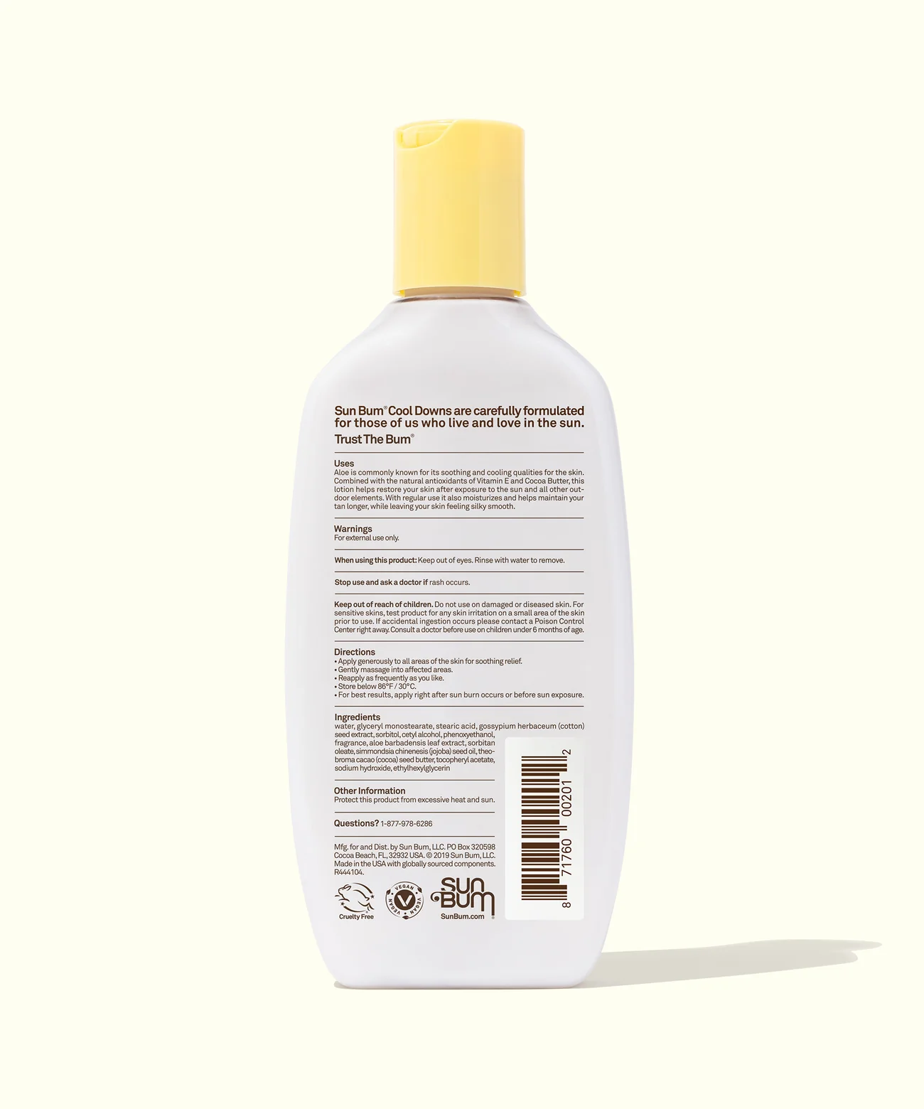 „Cool Down" losjonas po deginimosi, 237 ml