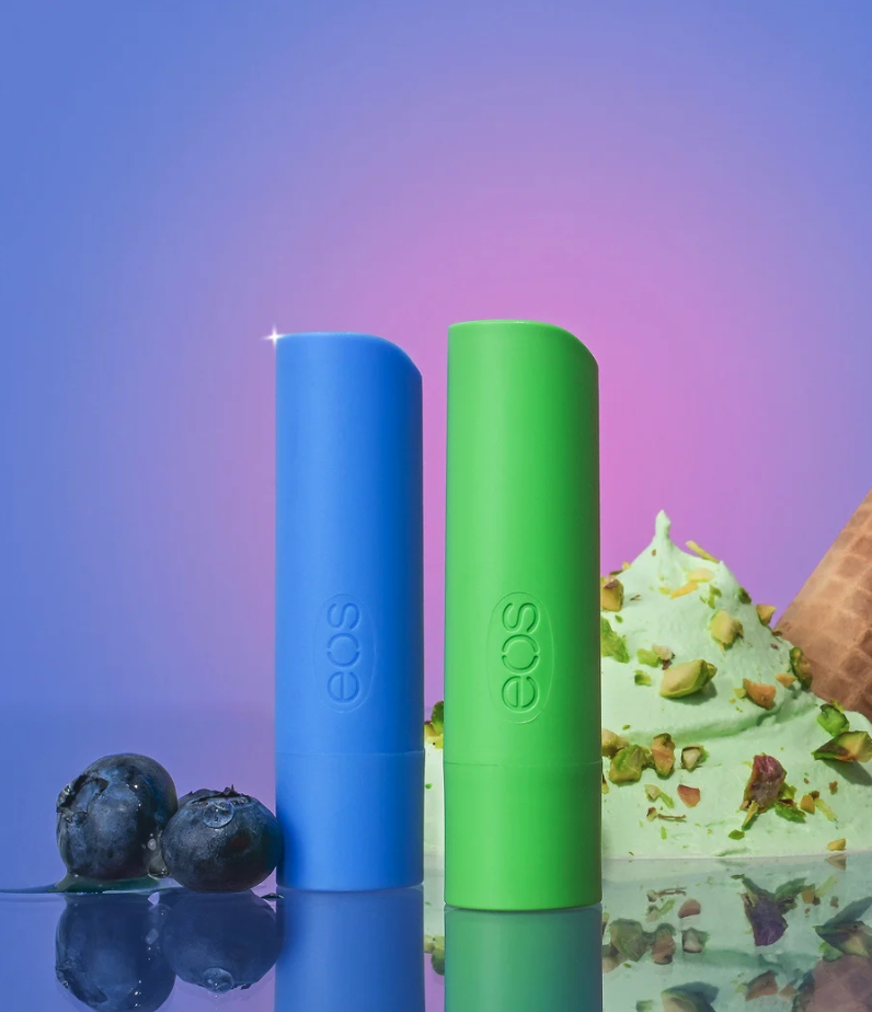 „Blueberry Lavender & Pistachio Gelato“ lūpų balzamų rinkinys