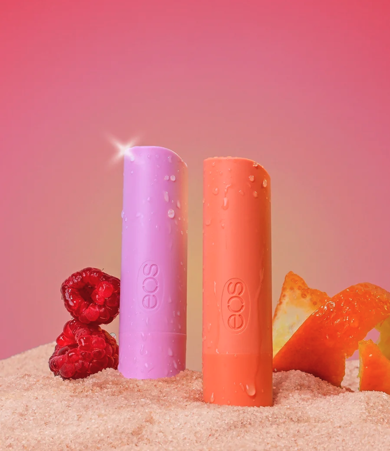 „Raspberry Rosé & Tangerine Spritz“ lūpų balzamų rinkinys