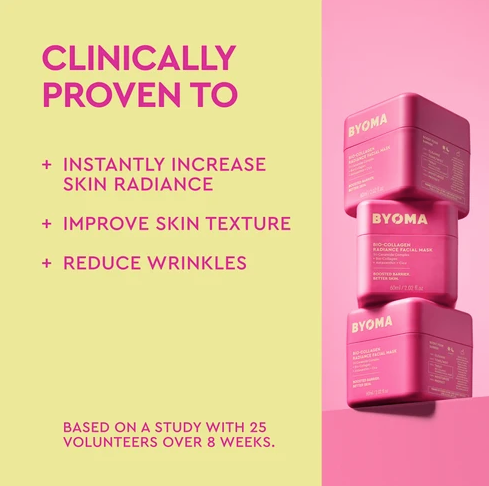 „Bio-Collagen Radiance” veido kaukė, 60 ml